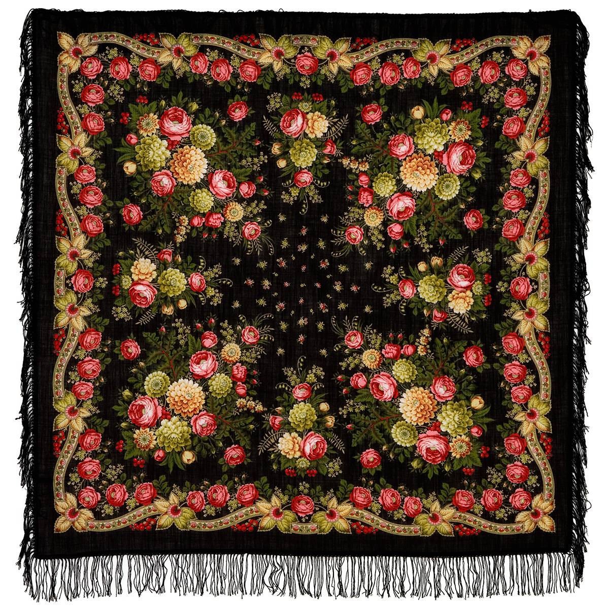 Shawl "Black eyes"