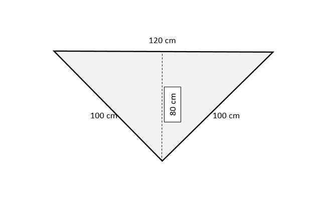 Uryupinsk downy neckerchief # KG-35, 100x120x100 cm