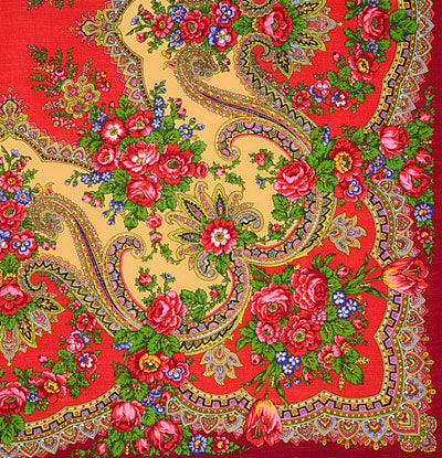 Shawl "Summer colors"