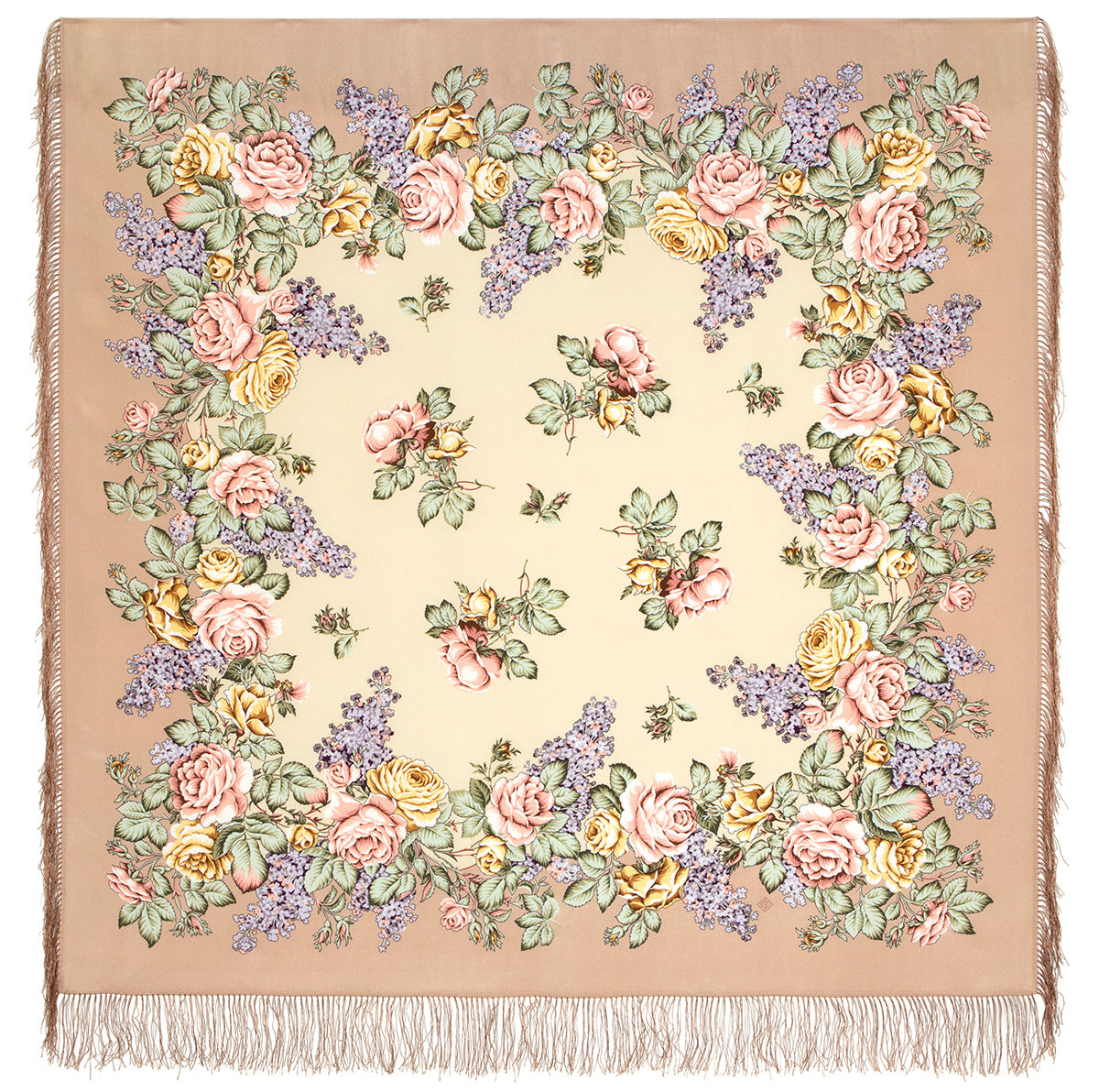 Silk shawl "Flavor of Love" 1378-1