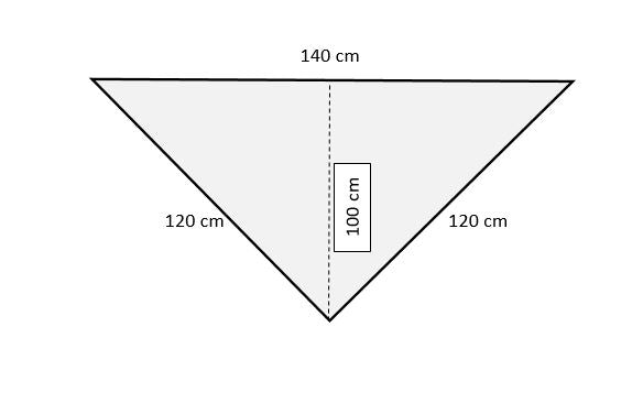 Orenburg downy neckerchief KWO-26, 120x140x120 cm