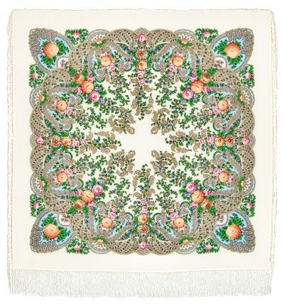 Shawl "Spring creek"