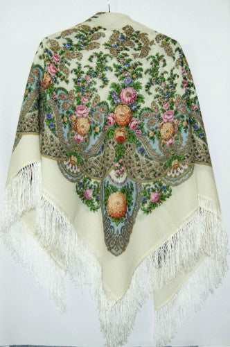 Shawl "Spring creek" 1428-1