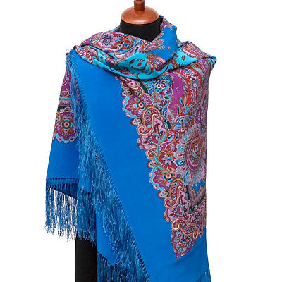 Silk shawl "East sweets" 1429-13