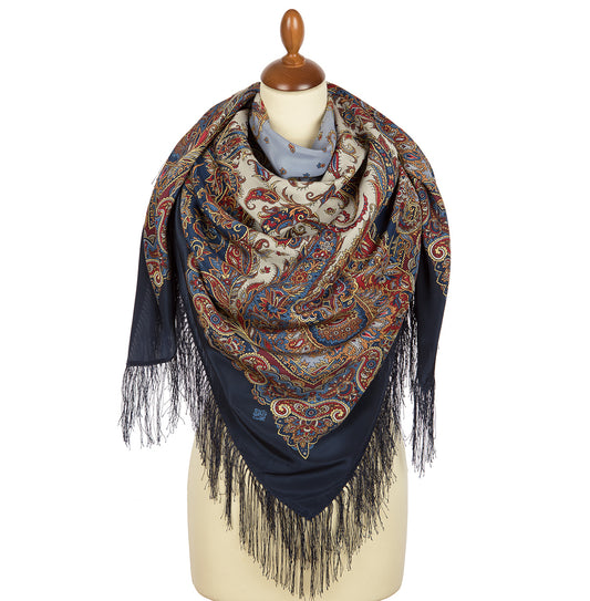 Silk shawl "East sweets" 1429-14