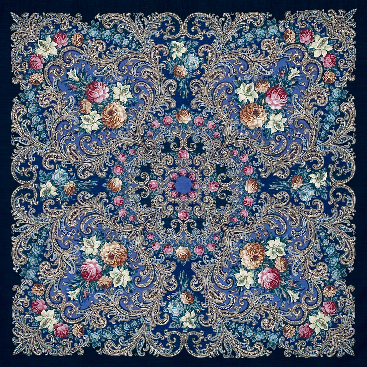 Shawl "The mystery of the heart"