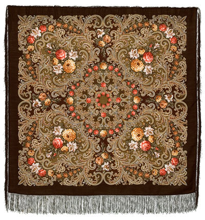 Shawl "The mystery of the heart"