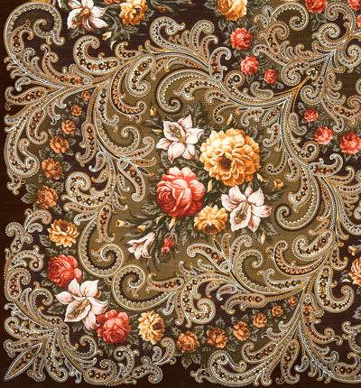 Shawl "The mystery of the heart"