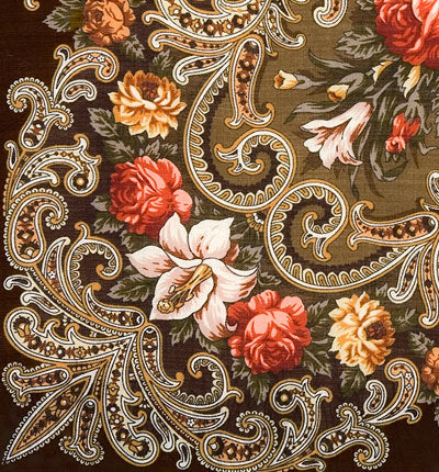 Shawl "The mystery of the heart"