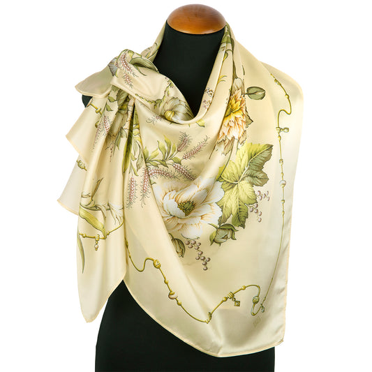 Scarve «White Dance» 1455-2