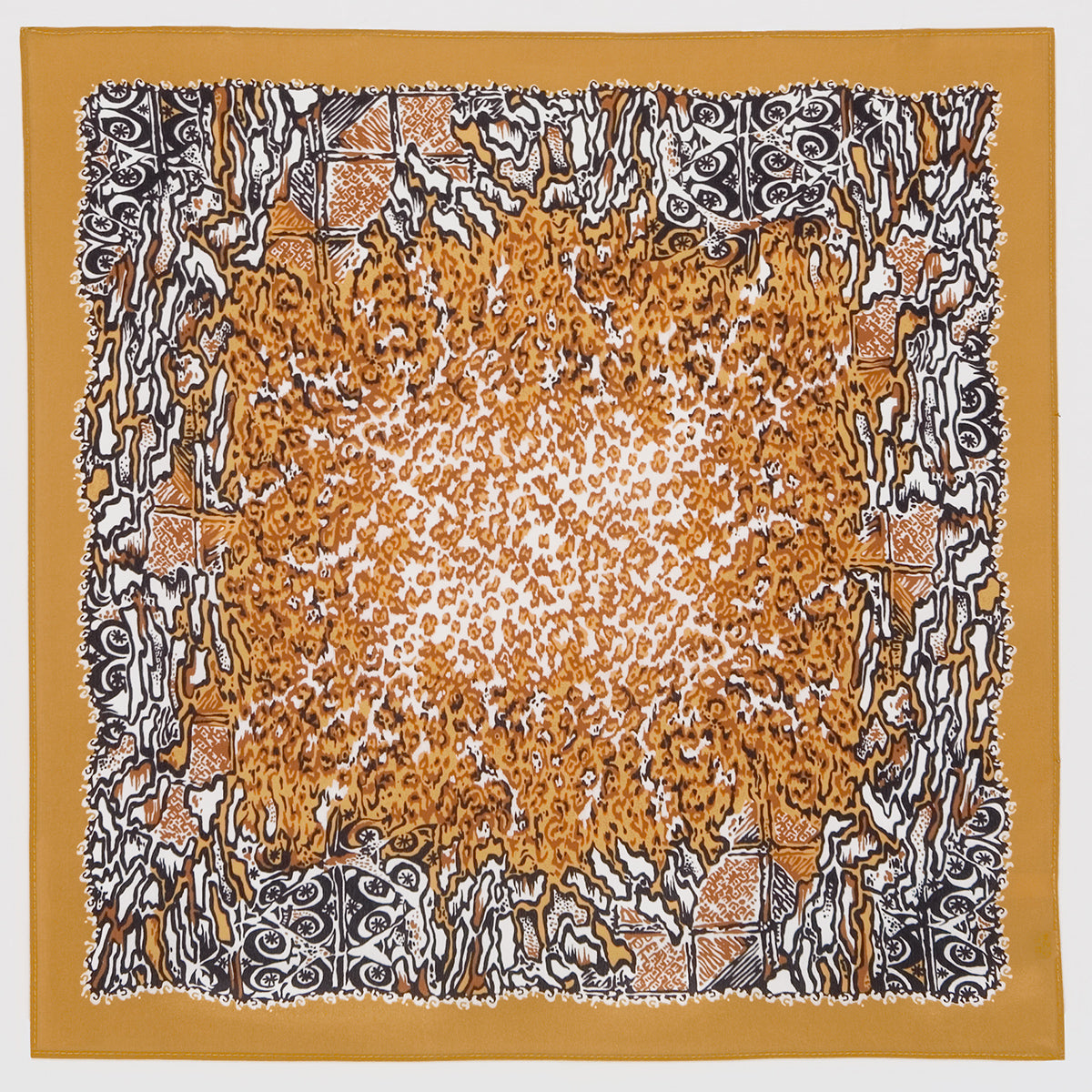 Zīda lakats «Āfrikas piedzīvojumi»