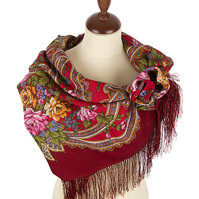 Shawl "Fantastic Motives"