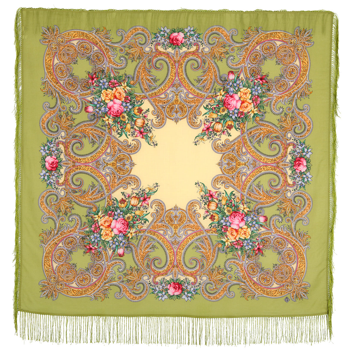 Shawl "Golden Ray of Sunshine"