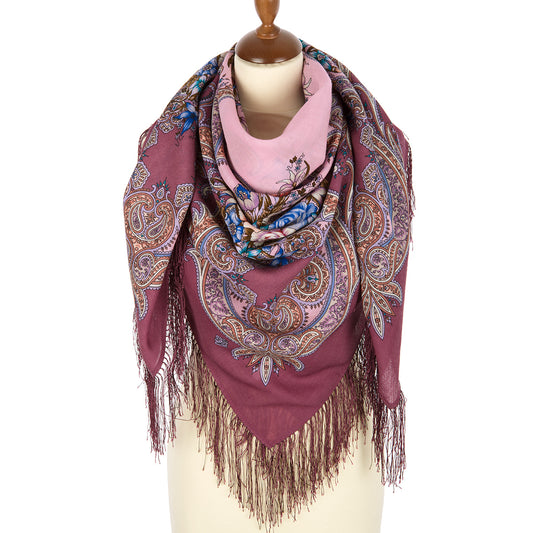 Shawl "Golden Ray of Sunshine" 1685-3