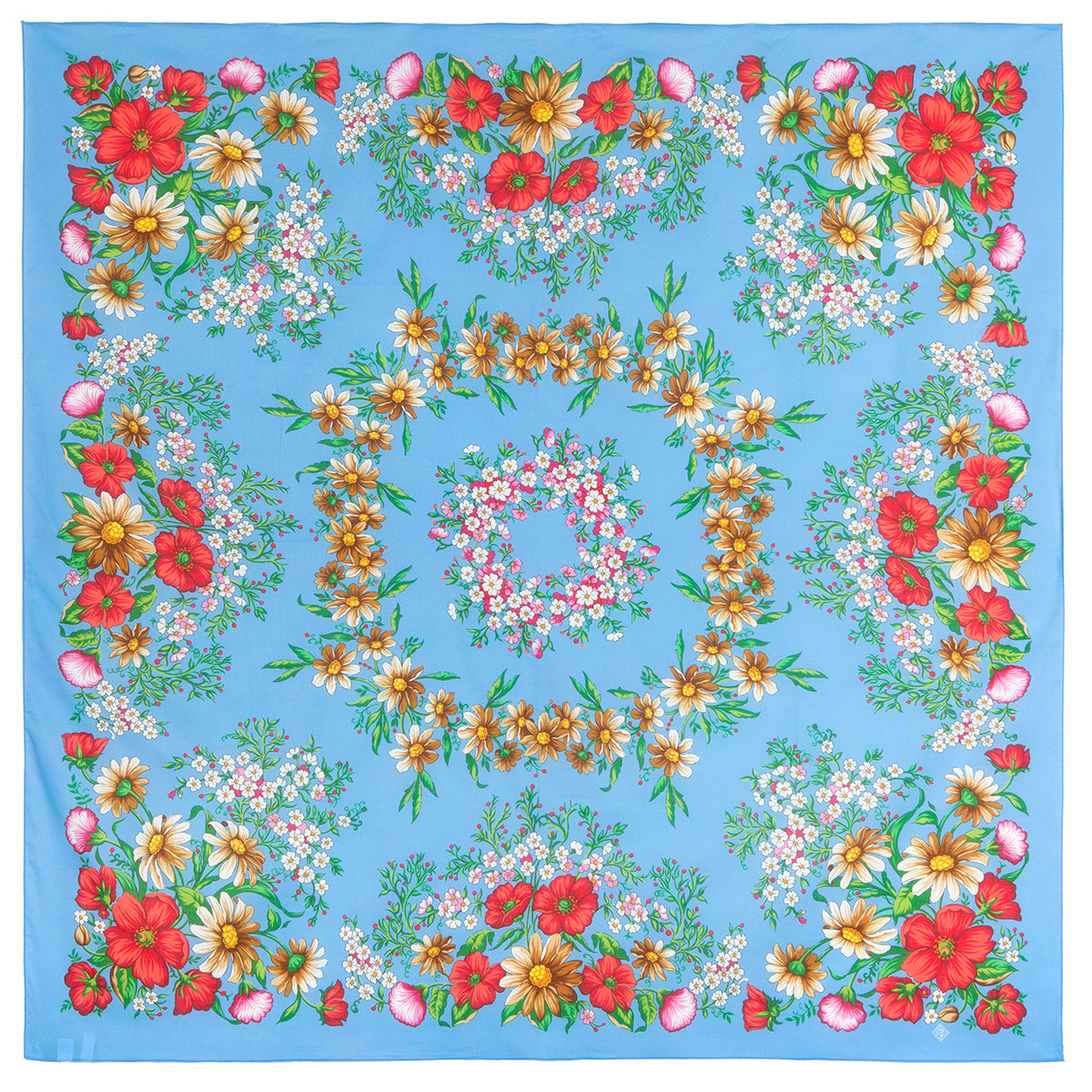 Сotton kerchief "Sunny Dance" 1711-11
