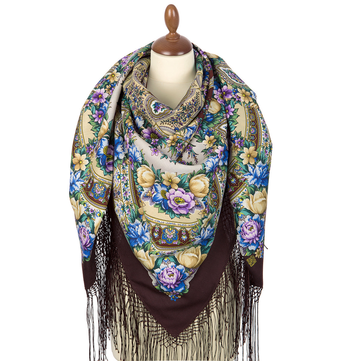 Shawl "Gold and Silver" 1731-17