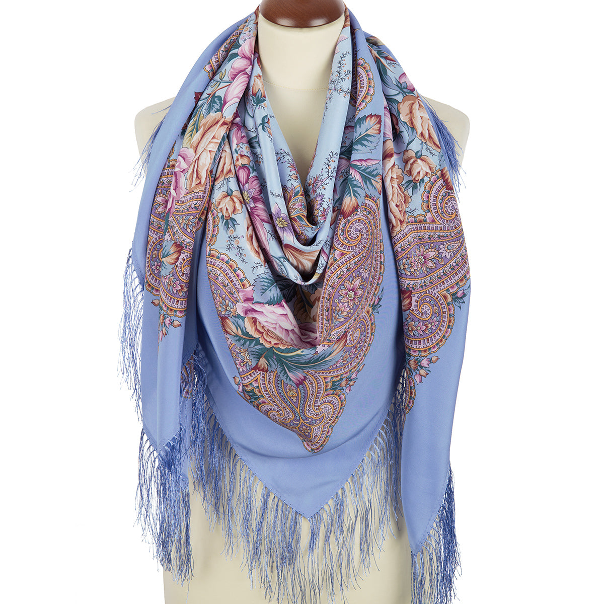 Silk shawl "Nocturne"