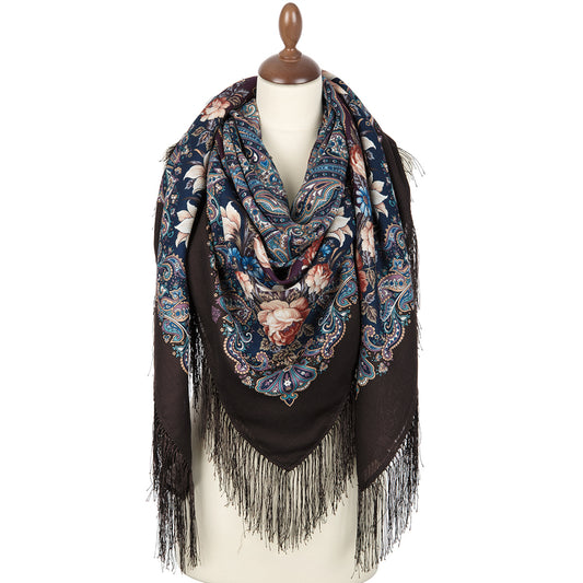 Shawl "Flower Kaleidoscope" 1789-17
