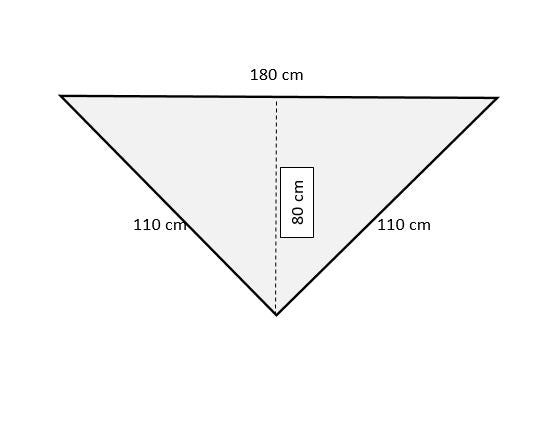 Orenburg downy neckerchief KEG-188, 110x180x110 cm.