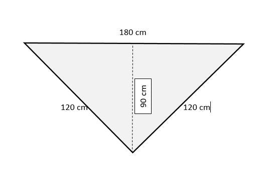 Uryupinsk downy neckerchief #KG-76, 120x180x120 cm