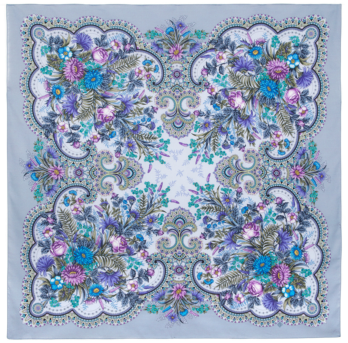 Сotton kerchief "Blooming Summer"