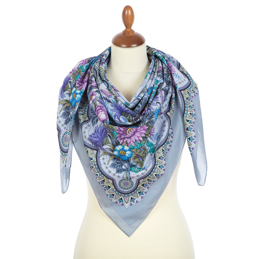 Сotton kerchief "Blooming Summer"