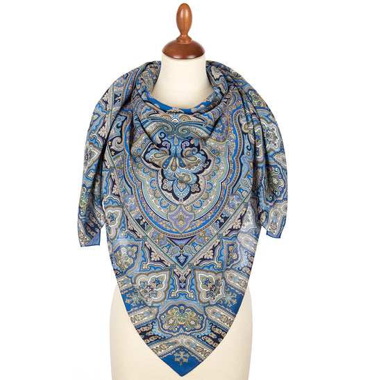 Viscose kerchief "Fergana" 1856-14