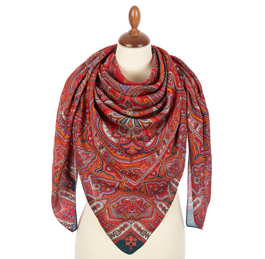 Viscose kerchief "Fergana" 1856-5