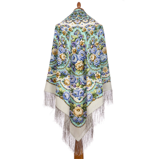 Shawl "Heart Name-day"