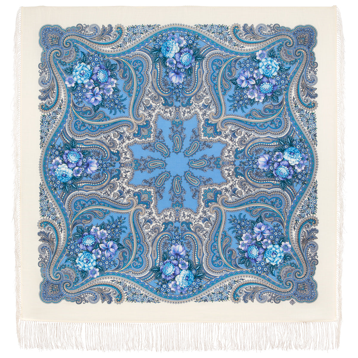 Shawl "Autumn Bonfires"