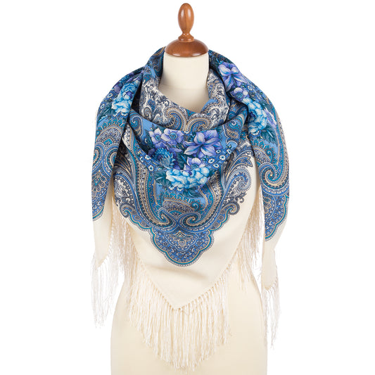 Shawl "Autumn Bonfires" 1897-0