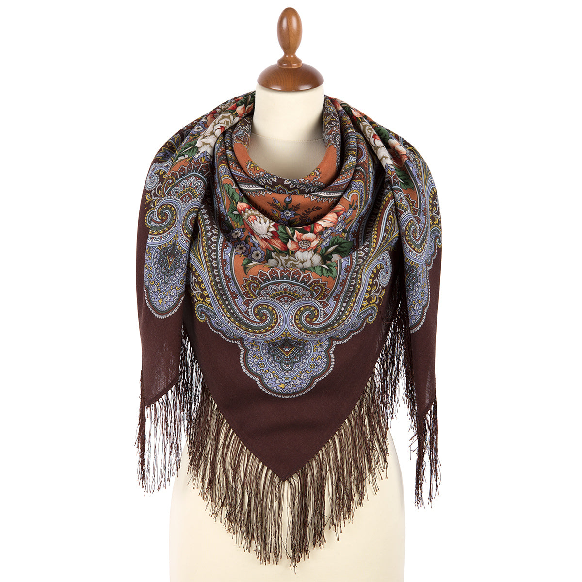 Shawl "Autumn Bonfires"