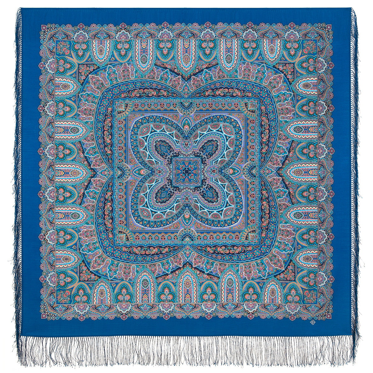 Shawl "Gingerbread house"