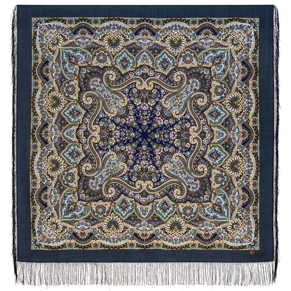 Shawl "The Smell of Honey and Roses"