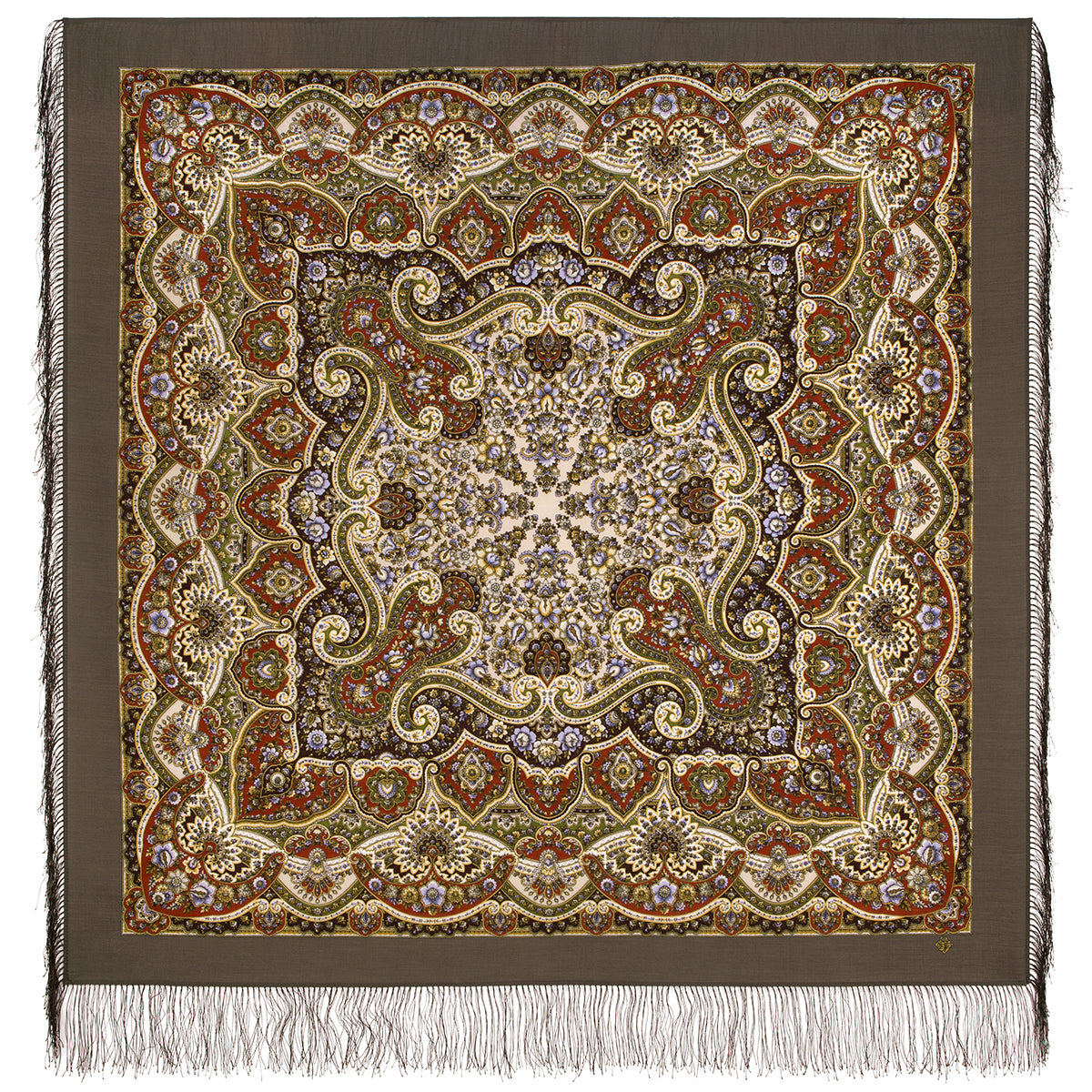 Shawl "The Smell of Honey and Roses"