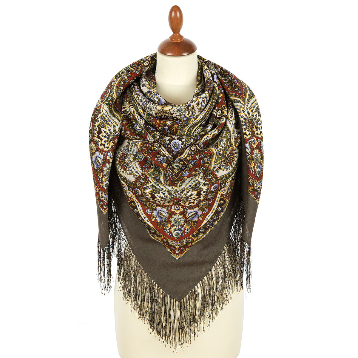 Shawl "The Smell of Honey and Roses"