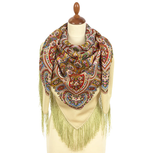 Shawl "Dreams of White Flowers" 1936-2