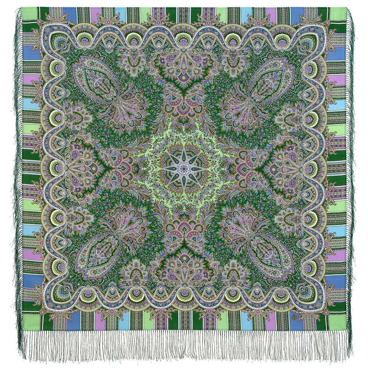 Shawl "Golden Cockerel"