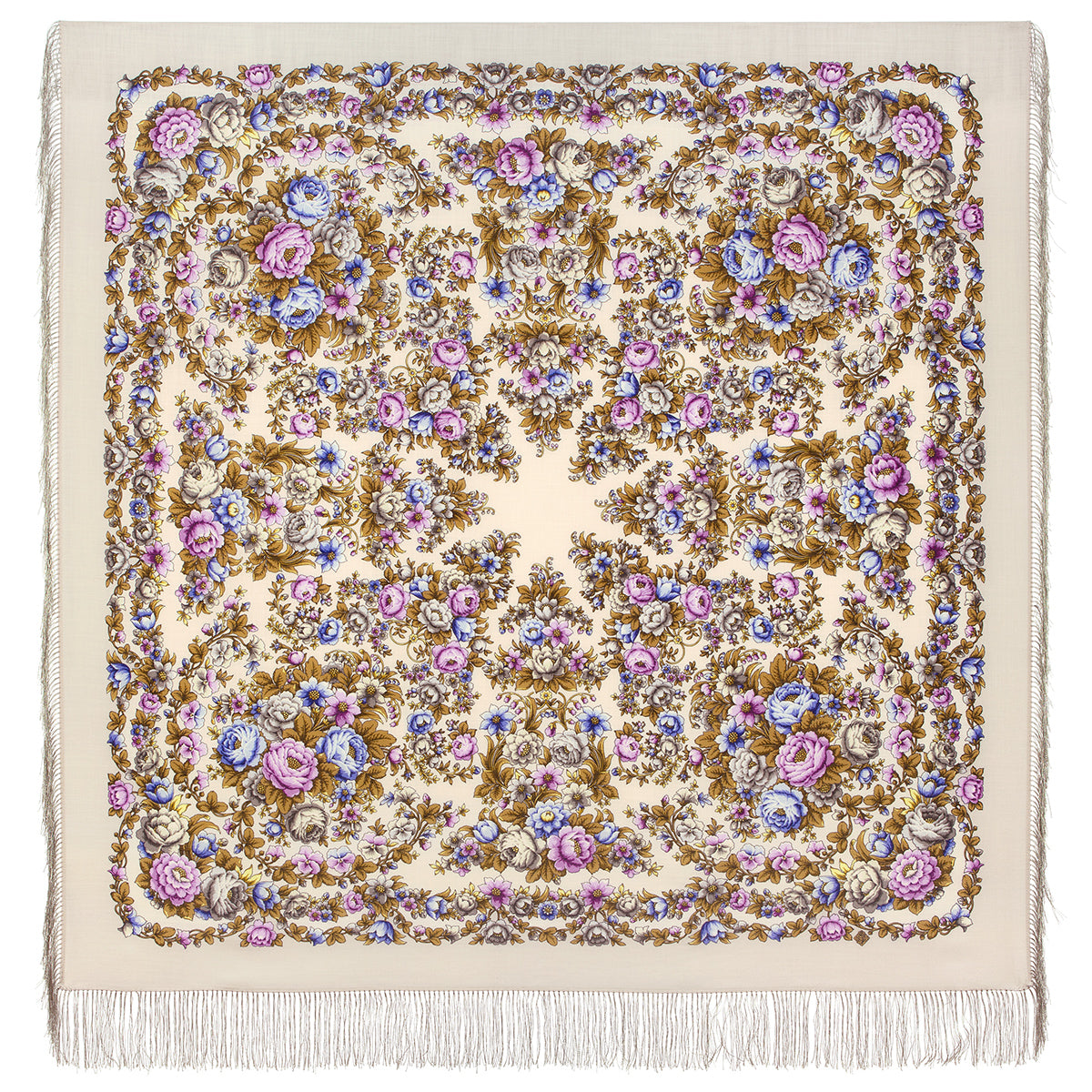 Shawl "Peahen"