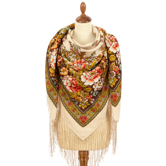 Shawl "Let’s join our hands, my friends" 1973-2