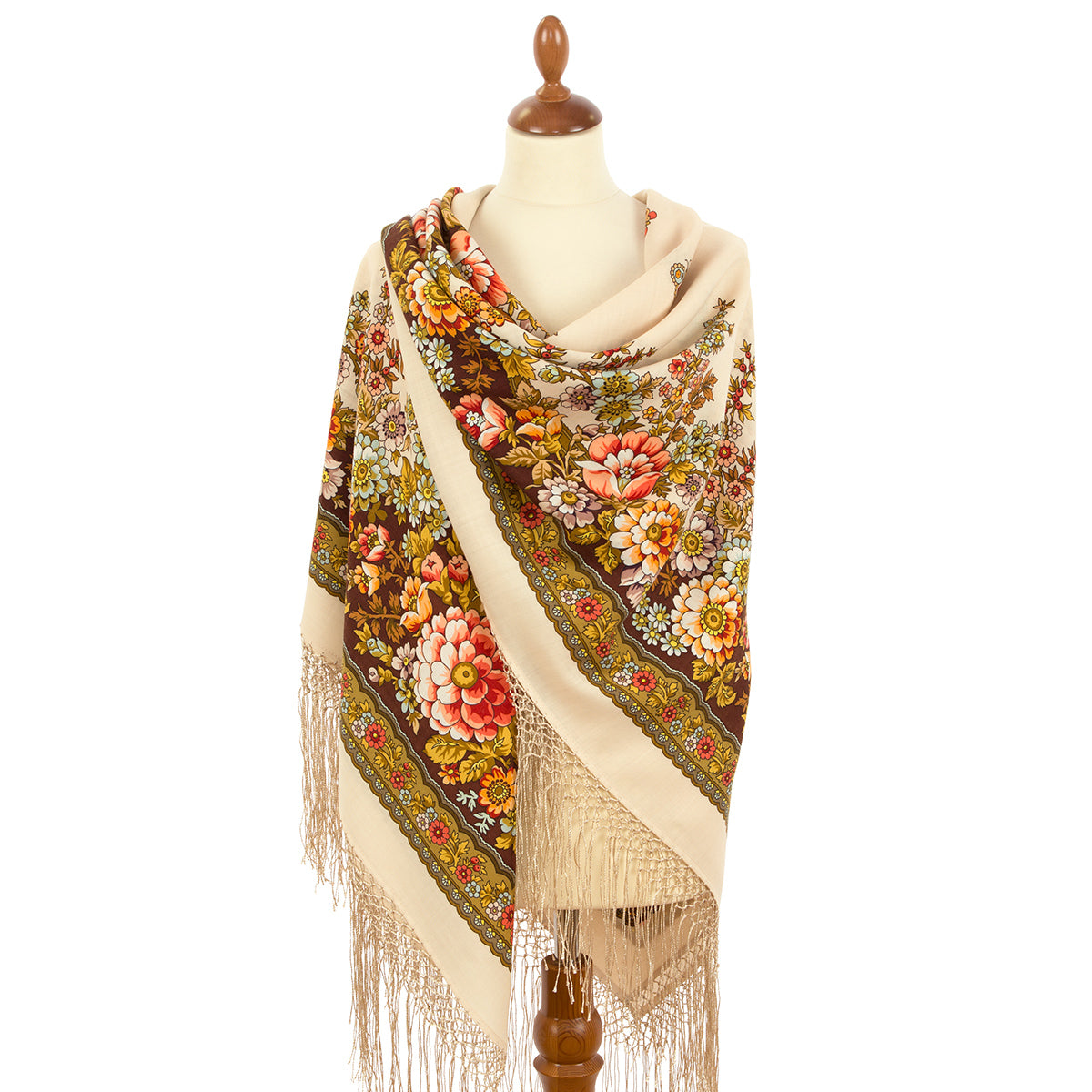 Shawl "Let’s join our hands, my friends"
