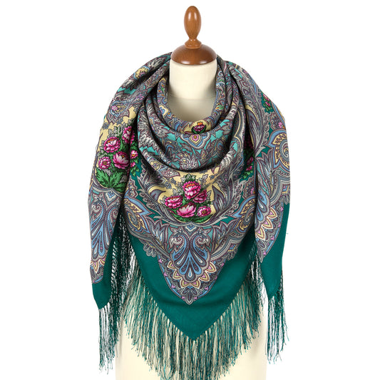 Shawl "Аutumn Metamorphoses" 2007-12