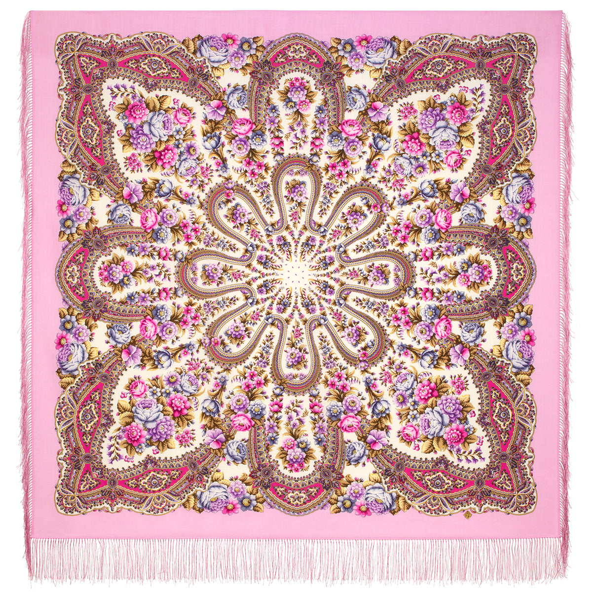 Shawl "Days of Love and Flowers"