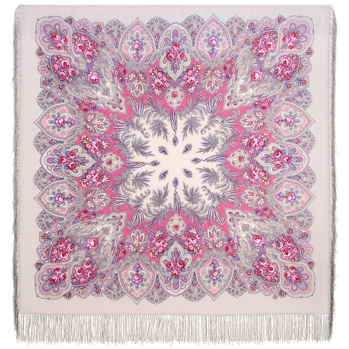 Shawl "Winter Rose"