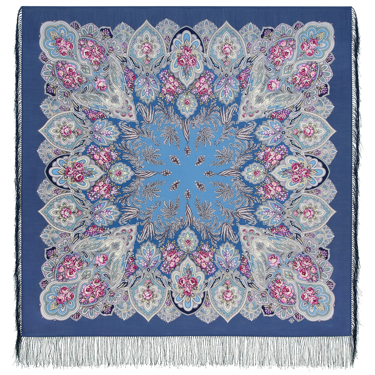 Shawl "Winter Rose"