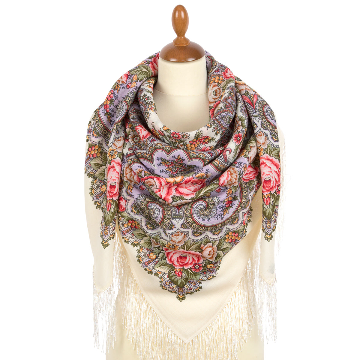 Shawl "Wine Berries"