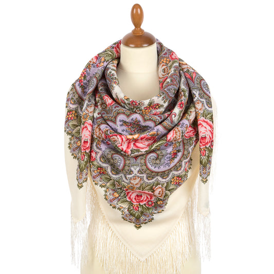 Shawl "Wine Berries" 2025-0