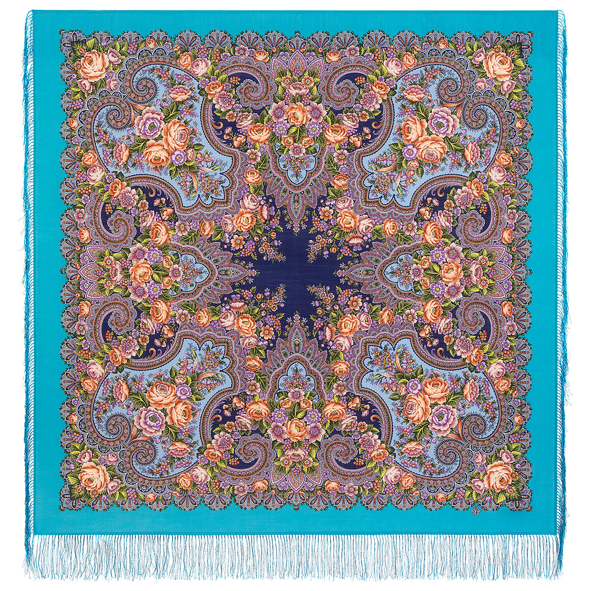 Shawl "Wine Berries"