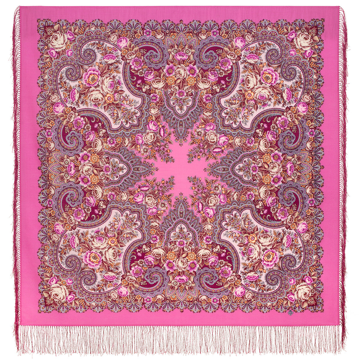 Shawl "Wine Berries"