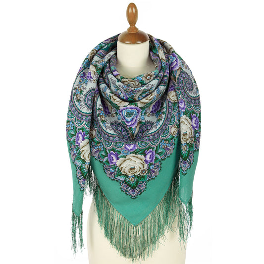 Shawl "Wine Berries" 2025-9